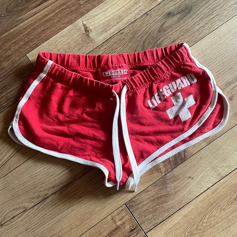Red Lifeguard Shorts